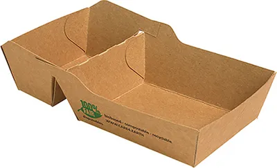 Immagine prodotto di PAPSTAR Vassoio per patatine fritte "pure" Dimensioni: 155 x 85 x 35 mm 80 pezzi