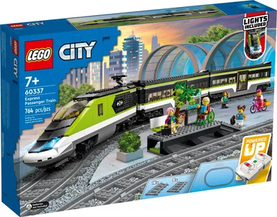 Zdjęcie produktu dla LEGO® City 60337 Szybki pociąg pasażerski