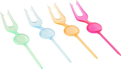 Produktbild von Fackelmann 50409 Partypicker Gabelpicks, 10 cm, 40 Stk. im Beutel