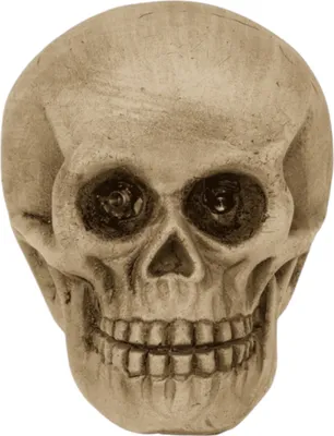 Produktbild von Leuchtender Totenkopf LED Dekofigur