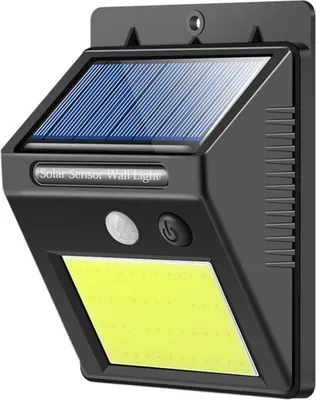 Obrázek produktu pro Verk 01391 Solární venkovní 48 LED COB osvětlení s pohybovým senzorem