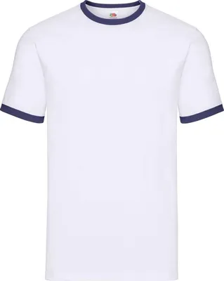 Zdjęcie produktu dla Koszulka męska, krótki rękaw - FOL RINGER T - white/navy - rozmiar S