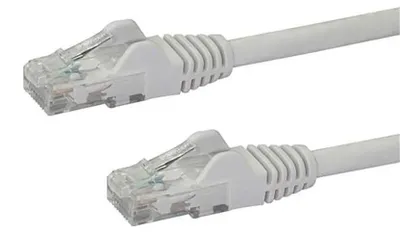 Produktbild von StarTech.com 2m Cat6 Gigabit Snagless Patchkabel - RJ45 UTP Netzwerkkabel - Weiß, 2 m, Cat6, U/UTP (UTP), RJ-45, RJ-45, Weiß