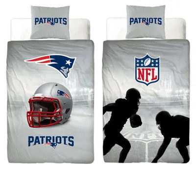 Produktbild von NFL New England Patriots Bettwäsche-Set, 135 x 200 cm