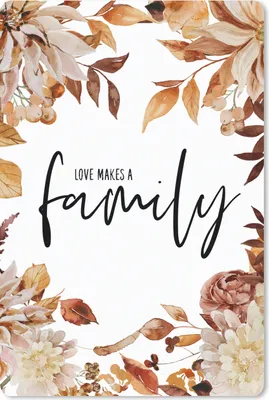 Produktbild von MuchoWow® Mauspad Mousepad Sprichwörter - Zitate - Liebe macht eine Familie 18x27 cm - Mousepads - Maus Mat - Pad - Mausunterlage