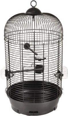 Obrázok produktu pre Klietka pre papagáje Flamingo Sanna 2, čierna farba