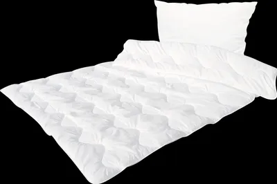 Produktbild von Bettenset Ganzjahresdecke Steppbettdecke 135 x 200 cm Set inkl. Kopfkissen 80 x 80 cm 100% Polyester