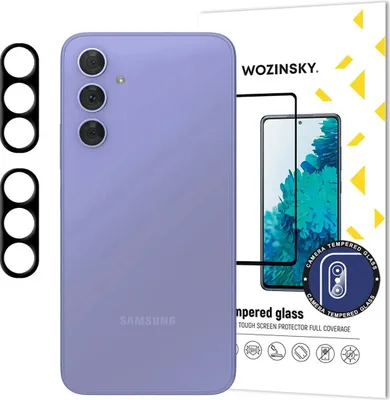 Zdjęcie produktu dla Wozinsky 5907769379918, Samsung, Galaxy A17 / A17 5G, Czarny, Przezroczysty, 2 szt.