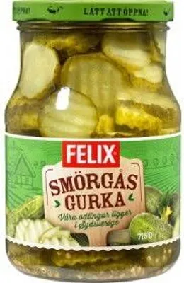 Produktbild von Felix Gewürzgurken (Smörgåsgurka), 715g