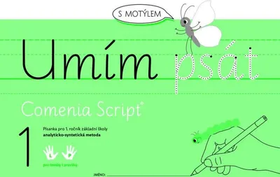 Zdjęcie produktu dla Viem písať s motýľom 1. a 2. diel, analyticko - syntetická metóda