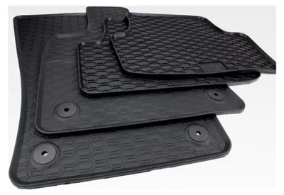 Produktbild von Gummimatten für Karoq und Ateca ab 2017, 4-teilig, schwarz