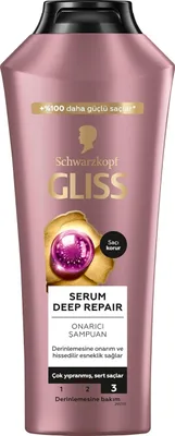 Produktbild von Schwarzkopf Gliss Serum Deep Repair Shampoo 400ml