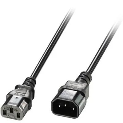 Produktbild von LINDY IEC-Netzkabel C14 an IEC C13 1m