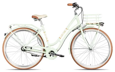 Produktbild von Maxim La Vita Nexus komfortables Citybike mit Rücktrittbremse & Front-Gepäckträger 28 Zoll Türkis 55 cm