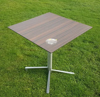 Produktbild von Destiny Tisch LOFT 68x68x75cm, Edelstahl + HPL