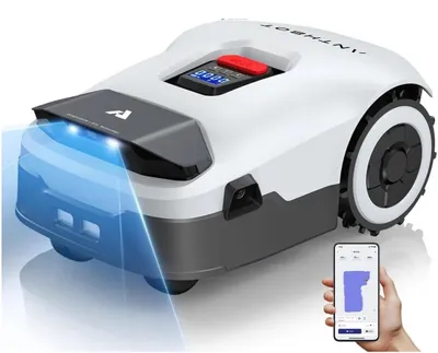 Obrázek produktu pro Robotické sekačky – Automatické sekačky – RTK navigace s přesností 5 cm – Umělá inteligence (AI) pro 3D vizuální rozpoznávání překážek
