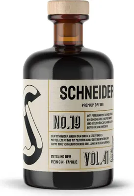 Produktbild von Mein Gin - Schneiders Premium Dry Gin No19 - Der Schneider Gin 0,5L (41% Vol)