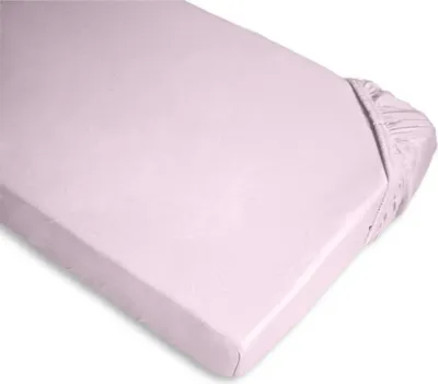 Produktbild von Baumwoll Jersey Spannbetttücher für Babys 70 x 140 cm,  Rosa