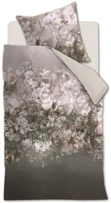 Produktbild von Kardol by Beddinghouse Mako-Satin-Bettwäsche-Garnitur Patiencia Farbe Grey Größe 155x220+80x80