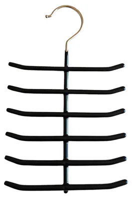 Produktbild von Krawattenbügel rutschfest für 24 Krwt. 15cm