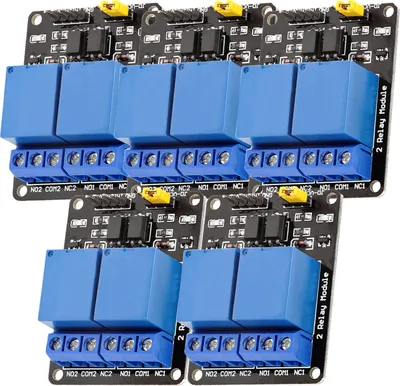 Immagine prodotto di AZ-Delivery Attuatori Modulo a 2 relè 5 V con optoaccoppiatore Trigger a basso livello compatibile con Arduino e Raspberry Pi, modulo relè 5x