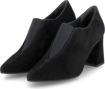 Produktbild von Paul Green Hochfront-Pumps Damen Rauleder Schwarz Größe: 61/2