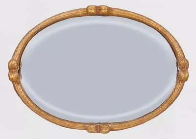 Produktbild von Casa Padrino Luxus Barock Wandspiegel Antik Gold / Dunkelbraun - Ovaler Spiegel im Barockstil - Barock Garderoben Spiegel - Luxus Möbel im Barockstil - Barock Möbel - Edel & Prunkvoll