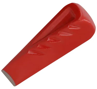 Stahl-Spaltkeil 214 mm, 2,2 kg, Kohlenstoffstahl, Orange