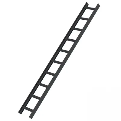 Produktbild von MUNK Aluminium Dachleiter 10 Sprossen anthrazitgrau