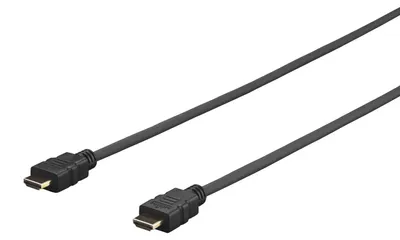 Produktbild von Vivolink PROHDMIS0.5, 0,5 m, HDMI Typ A (Standard), HDMI Typ A (Standard), 4096 x 2160 Pixel, 3D, Schwarz