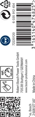 Zdjęcie produktu dla Wiertło do metalu HSS-G, standardowe 2,4 x 30 x 57 mm