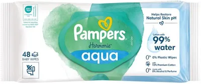 Produktbild von PAMPERS Feuchttücher Aqua 48 Stück