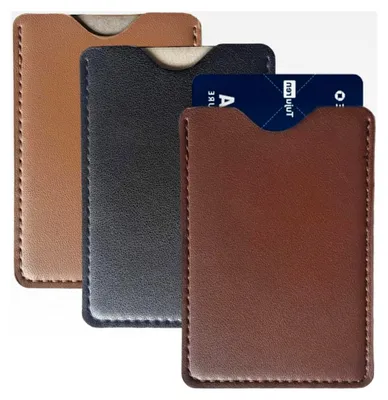 Produktbild von 3er Set RFID Leder Kartenhülle, RFID NFC Blocker Schutz Hülle, Anti-Betrug Kartenhalter für Herren und Damen als Geschenk