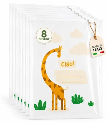 Produktbild von Aufbewahrungsbeutel-Organizer – Babykleidung – Set mit 8 Stück – 25 x 35 cm