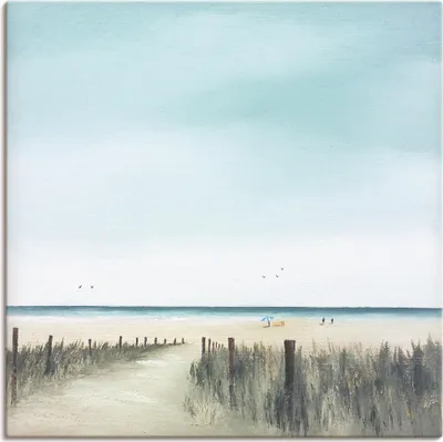 Produktbild von ARTland Leinwandbild Sonniger Morgen II Größe: 50x50 cm