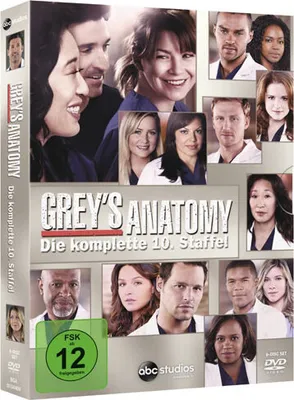 Produktbild von DVD Box Greys Anatomy - Die jungen Ärzte