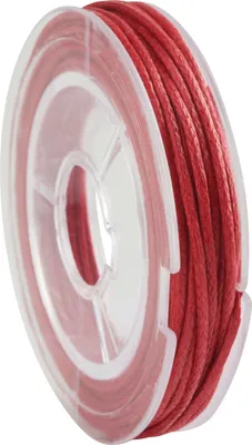 Produktbild von Schmuckkordel, 1mm x 5 m Rot