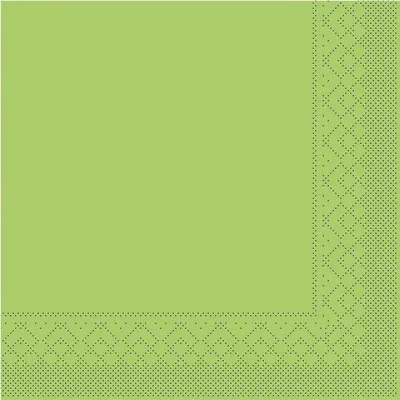 Produktbild von Tissue Cocktail-Serviette Kiwi, 20 x 20 cm, 300 Stück - Mank