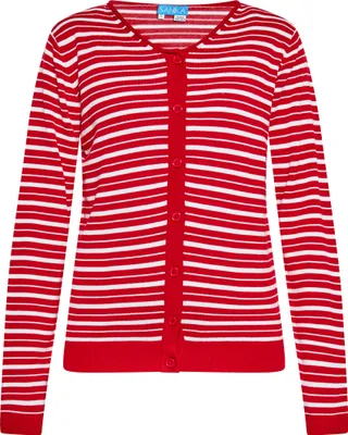 Zdjęcie produktu dla SANIKA damski sweter - czerwono-biały, XXL