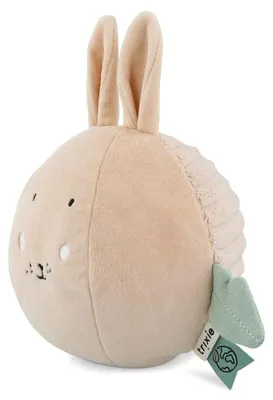 Productafbeelding van Trixie Geluidsbal - Sensoriële bal "Mrs. Rabbit", meerkleurig