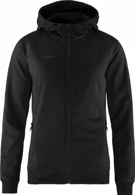 Produktbild von Craft Unify Kapuzenjacke Damen - Schwarz  | Größe: XL