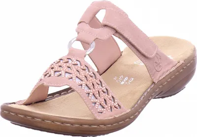 Produktbild von Rieker Damen Pantolette in Rosa, Größe 39