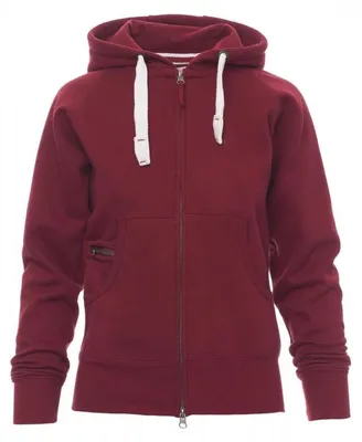Produktbild von Sweatshirts gebürstet 300gr PAYPER DALLAS+LADY BORDEAUX - 000406000104000S