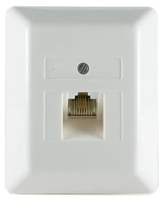 Productafbeelding van S/CONN, maximale connectiviteit, aansluitdoos voor de VAE, 1x8 (4), ISDN, voor wandmontage (74220-4)