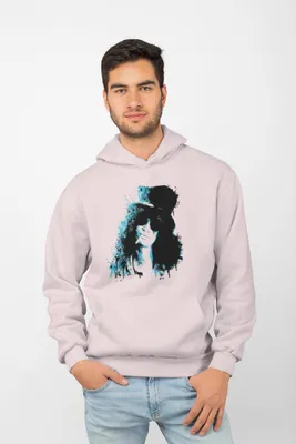 Produktbild von D&B Uni Hoodie ZN00008 Slash Blassrosa-Größe XL