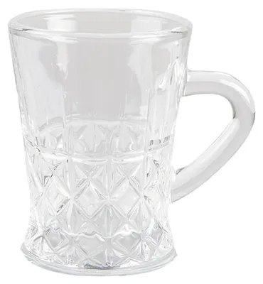 Zdjęcie produktu dla Szklany kubek Clayre & Eef 6 x 8 x 8 cm, 95 ml