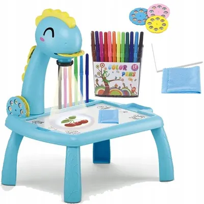Produktbild von Verk 18290 Malprojektor mit Zubehör, blau