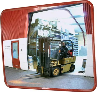 Obrázek produktu pro dancop průmyslové zrcadlo 60 x 80 cm (zrcadlo pozorovací zrcadlo kontrolní zrcadlo)