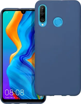 Immagine prodotto di Confezione / cover per Huawei P30 Lite blu - Forcell SILICONE LITE