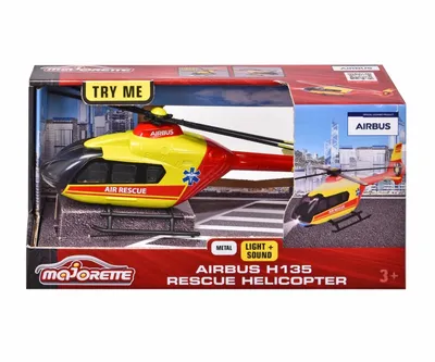 Image de Majorette Airbus H135 hélicoptère de sauvetage